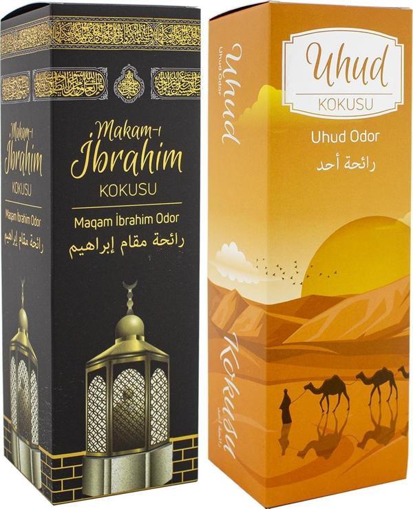 Makamı İbrahim Ve Uhud Kokusu Sprey 400 Ml. Siyah - Image 1