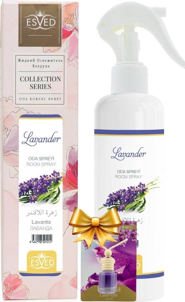 Lavanta Kokusu Sprey 400Ml. Lavanta Kokusu Araba Kokusu 8Ml. Hediyeli - Image 1