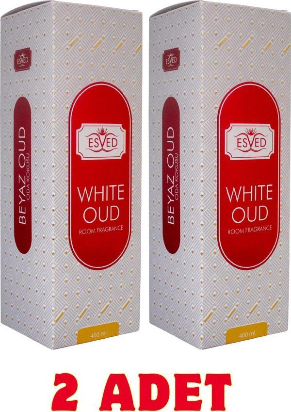 Beyaz Oud & White Oud Oda Ve Kumaş Spreyi Seccade Spreyi Oda Kokusu Koku 400 ml 2 adet - Image 1