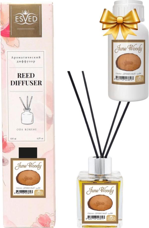 Odunsu Kokusu 100 Ml Çubuklu Oda Kokusu Yedek Dolum Şişesi Hediyeli - Image 1