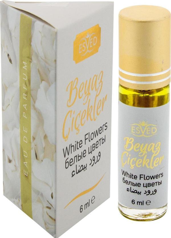 Beyaz Çiçekler Kokusu Alkolsüz Esans 6Ml. - Image 1