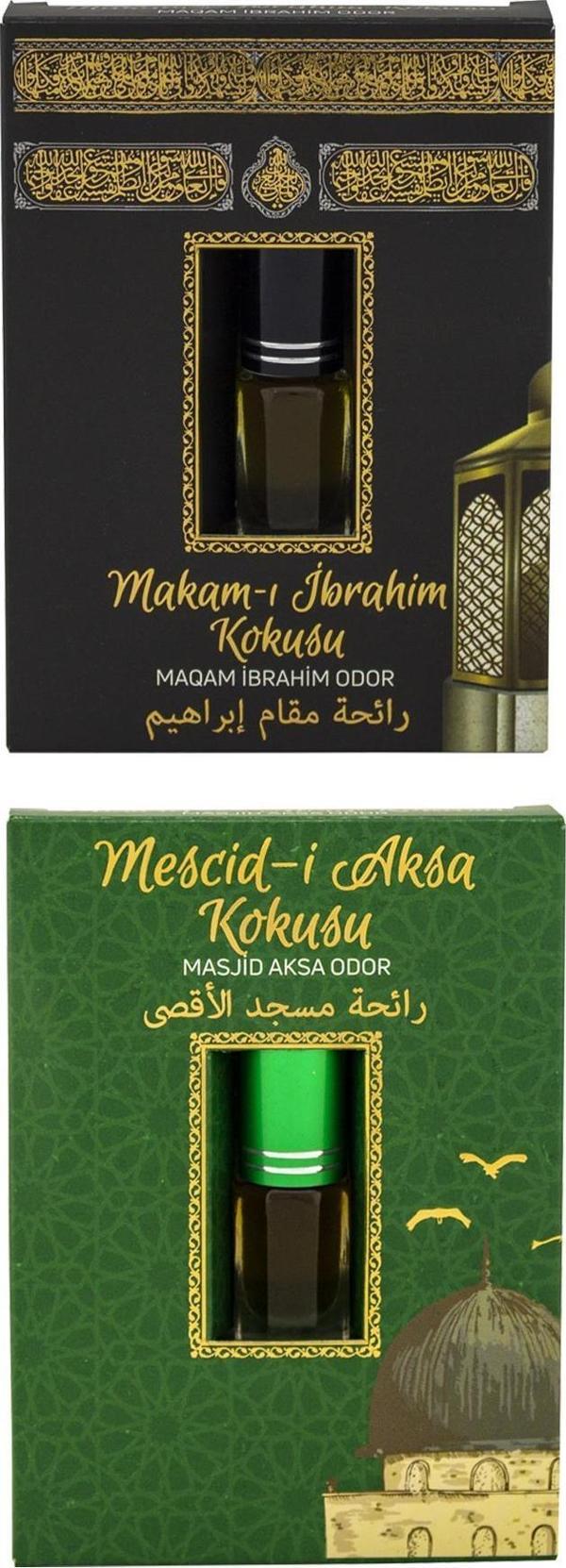 Makamı İbrahim Kokusu Ve Mescidi Aksa Kokusu Alkolsüz Esans 3ml - Image 1