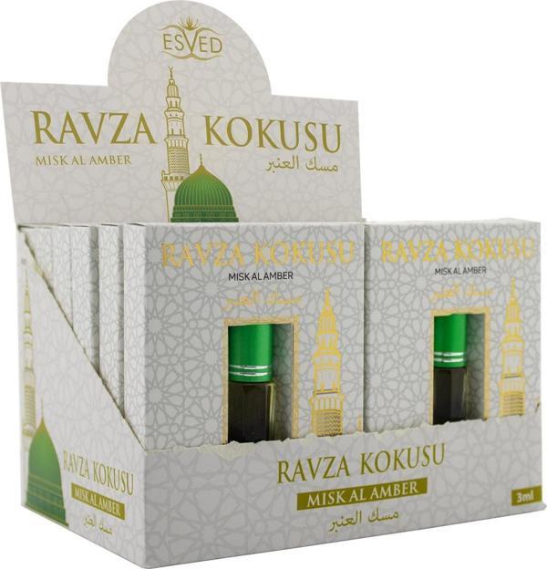 Medine Ravza Kokusu Alkolsüz Esans 3ml 12li Paket - Image 1