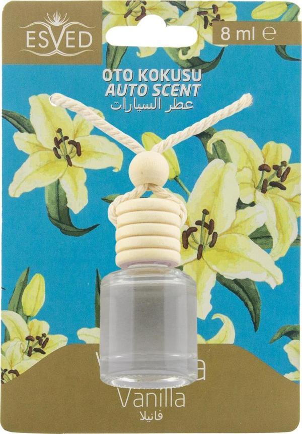 Vanilya Kokusu 8 Ml Araba Kokusu Cam Şişe - Image 1