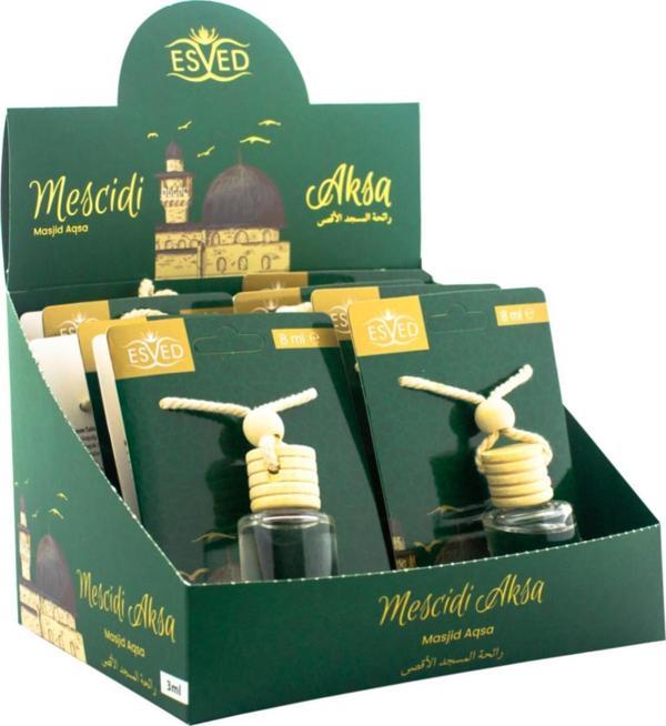 Mescidi Aksa Kokusu Araba Kokusu 8Ml 12li - Image 1