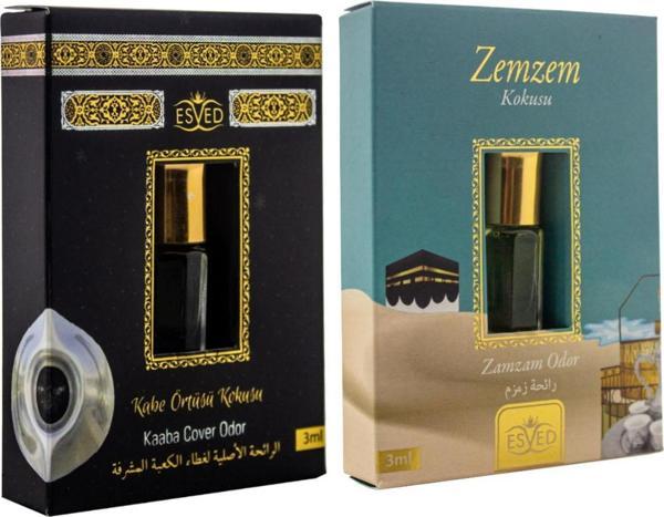 Kabe Örtüsü Kokusu Ve Zemzem Kokusu Alkolsüz Esans 3Ml - Image 1