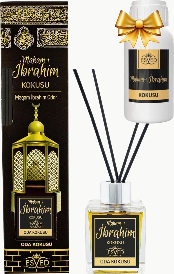 Makamı İbrahim Kokusu 100 Ml Çubuklu Oda Kokusu Yedek Dolum Şişesi Hediyeli - Image 1