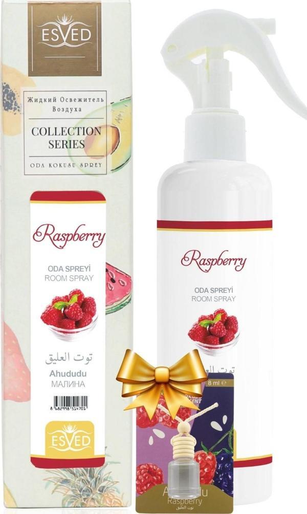 Ahududu Kokusu Sprey 400Ml. Ahududu Kokusu Araba Kokusu 8Ml. Hediyeli - Image 1