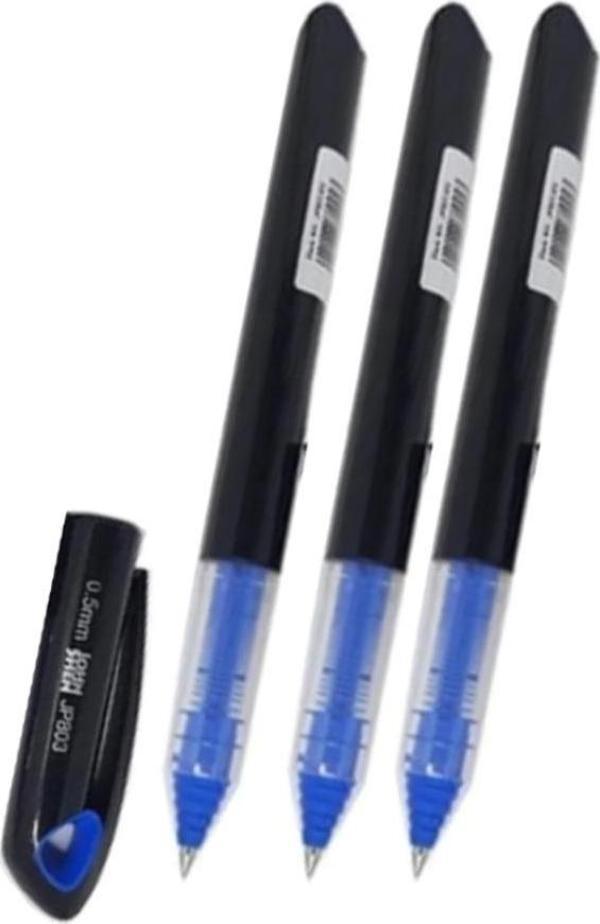 Mavi Pilot Kalem 3 Adet Roller Uçlu Likit Mürekkepli Johnshe 0.5 mm Pilot Kalem Jp803 - Image 1