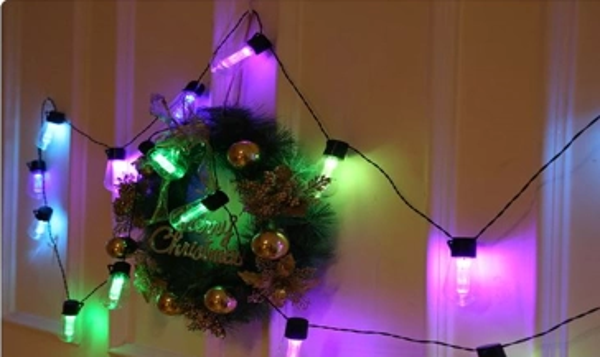 4.5m 10 Led Rgb Solar Mz3-006 - Image 1