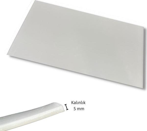  BEYAZ Kesim Lastiği / Kesme Matı Çift Taraflı 45X30 cm Deri El Aleti - Image 1