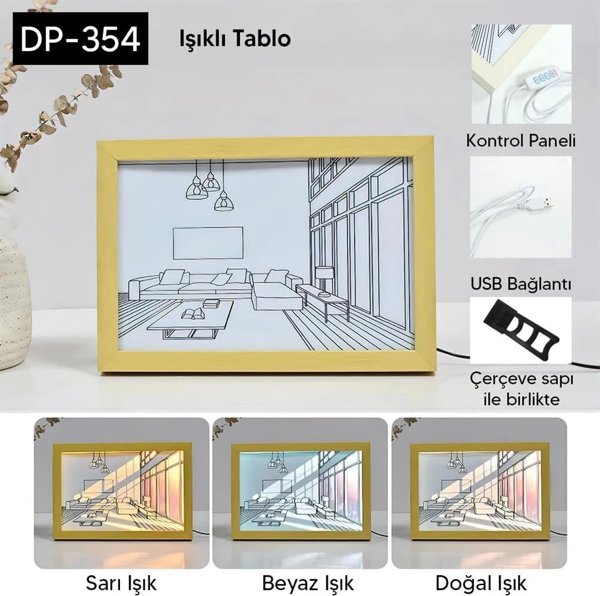 Markport Işıklı Tablo - Image 1