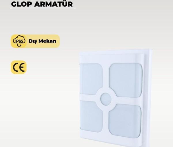 30W Sedna Led Armatür Beyaz Kasa 3200K Sarı Işık - Image 1