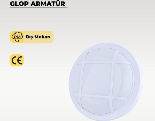 30W Sinope Led Armatür Beyaz Kasa 3200K Sarı Işık - Image 1