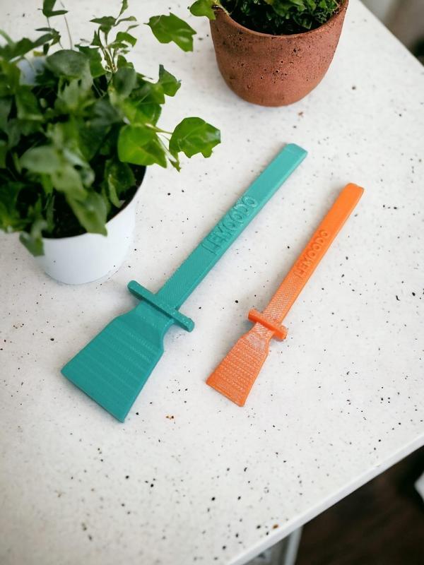 LeMood'O 2 li Yapıştırıcı Sürme Spatulası  Deri El Aletleri - Image 1