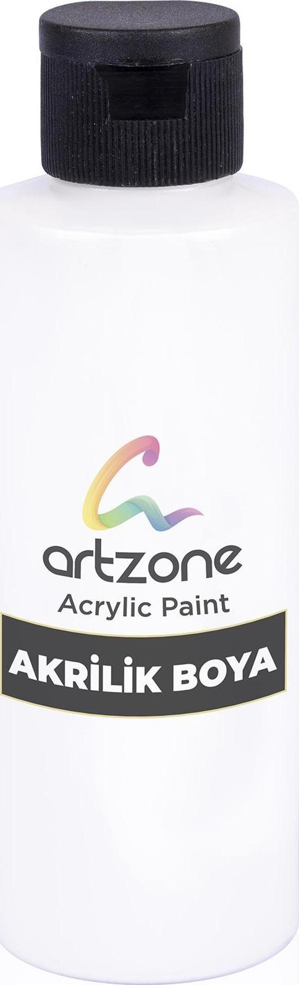 Artzone Akrilik Boya 120cc - Beyaz - Image 1