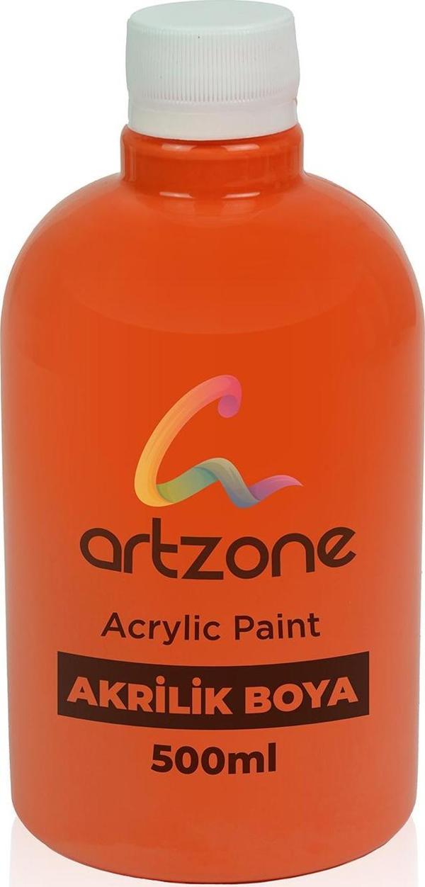 Artzone Akrilik Boya 500ml - Turuncu - Image 1