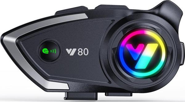 Vothoon Y80 Kablosuz 5.3BT Motosiklet Kask Kulaklık Intercom Kaliteli Hoparlör ve Mikrofon - Image 1
