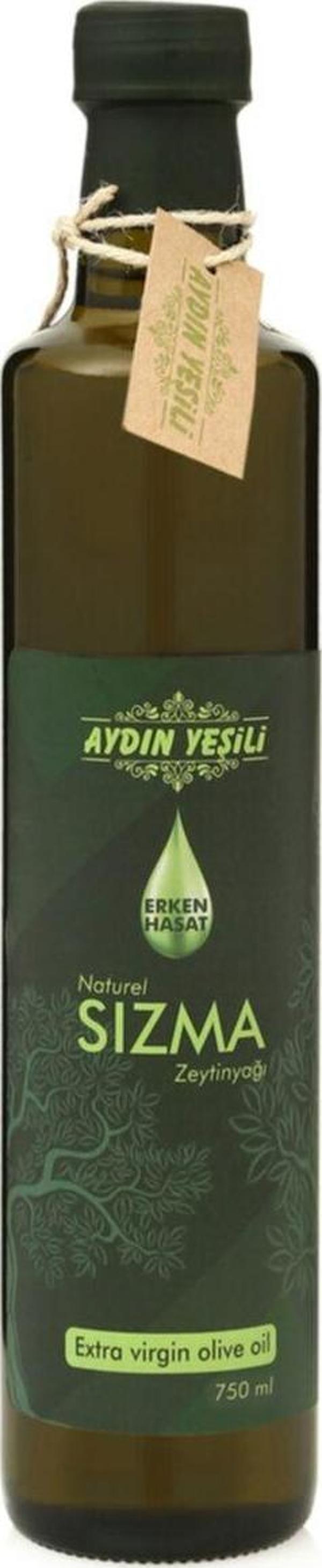 Aydın Yeşili Yeni Sezon Erken Hasat Naturel Sızma Zeytinyağı 750 Ml - Image 1