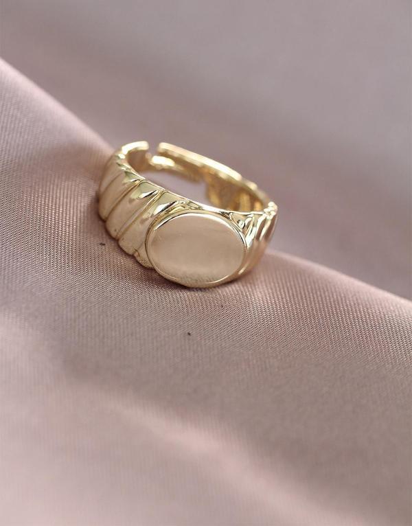 Gold Metal Kadın Yüzük - EBJ240920W28143 - Image 1