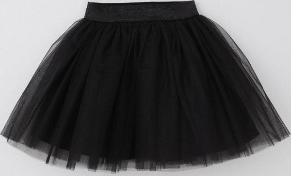 Breeze Kız Çocuk Tütü Etek Simli Beli Lastikli 5-10 Yaş, Siyah - Image 1
