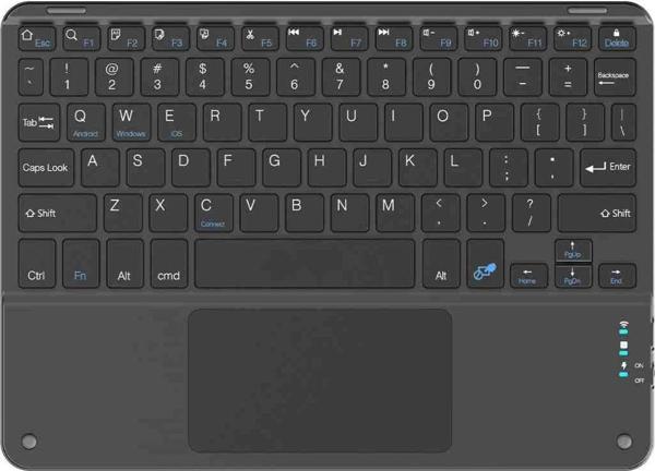 Qpen FH7 Kablosuz Bluetoothlu Şık Taşınabilir Universal Klavye - Image 1
