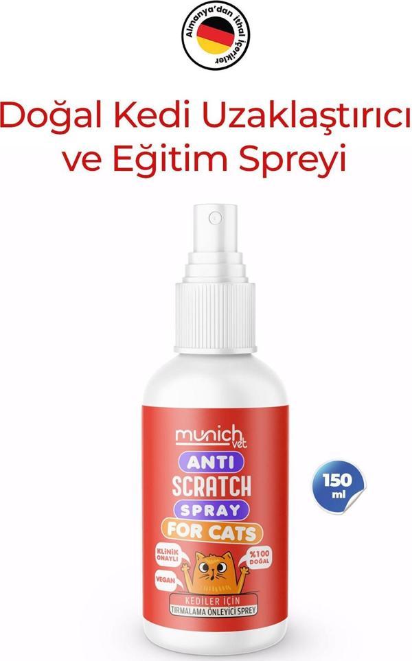 Munich Vet Doğal Kedi Uzaklaştırıcı Ve Eğitim Spreyi 150 Ml - Image 1