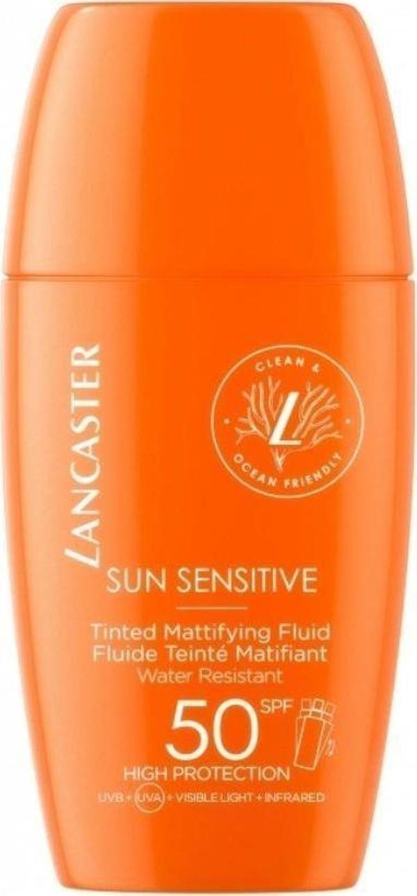 Lancaster Sun Sensitive Tinted Mattifying Fluid SPF50 30 ml Güneş Kremi - Image 1