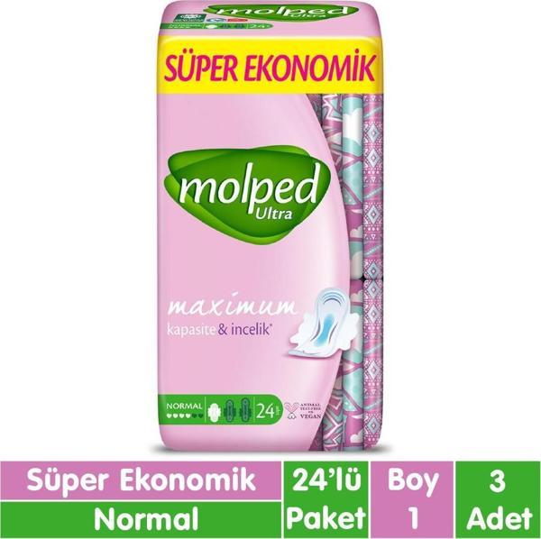 Molped Ultra Anatomik Ped Normal 24x3 72 Adet - Image 1
