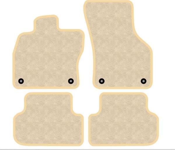 Citroen C5 2001-2007 Lüks Halı Paspas Seti bej - Image 1