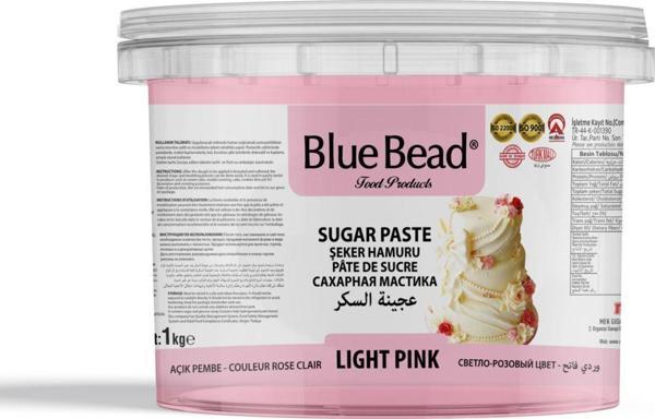 Blue Bead Açık Pembe Şeker Hamuru 1 Kg - Image 1