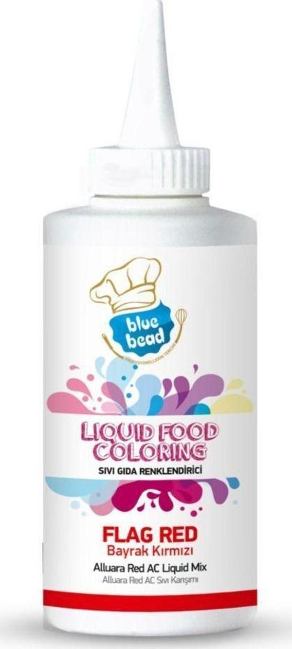Blue Bead Bayrak Kırmızısı Sıvı Gıda Boyası 150 Ml - Image 1