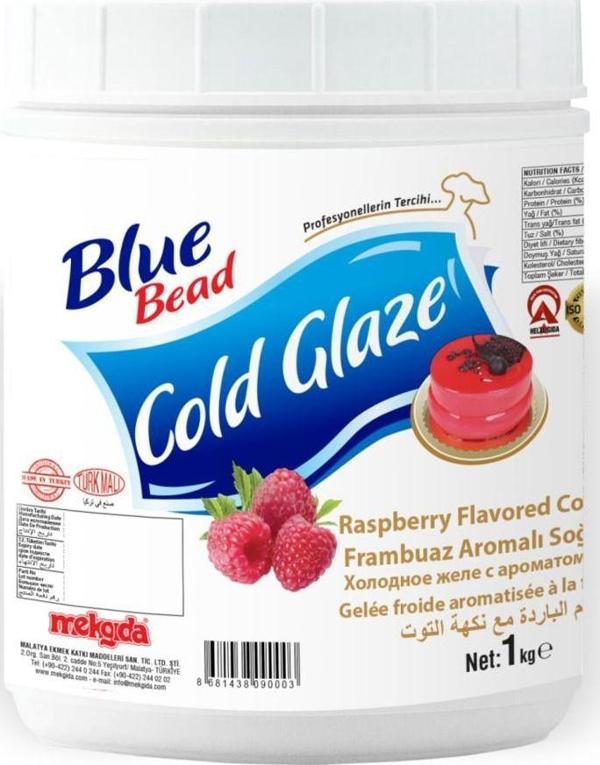 Blue Bead Frambuazlı Soğuk Pasta Jölesi 1 Kg - Image 1
