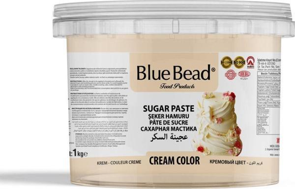 Blue Bead Krem Şeker Hamuru 1 Kg - Image 1