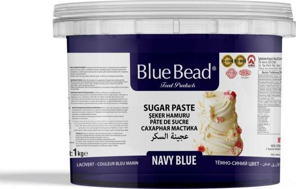 Blue Bead Lacivert Şeker Hamuru 1 Kg - Image 1