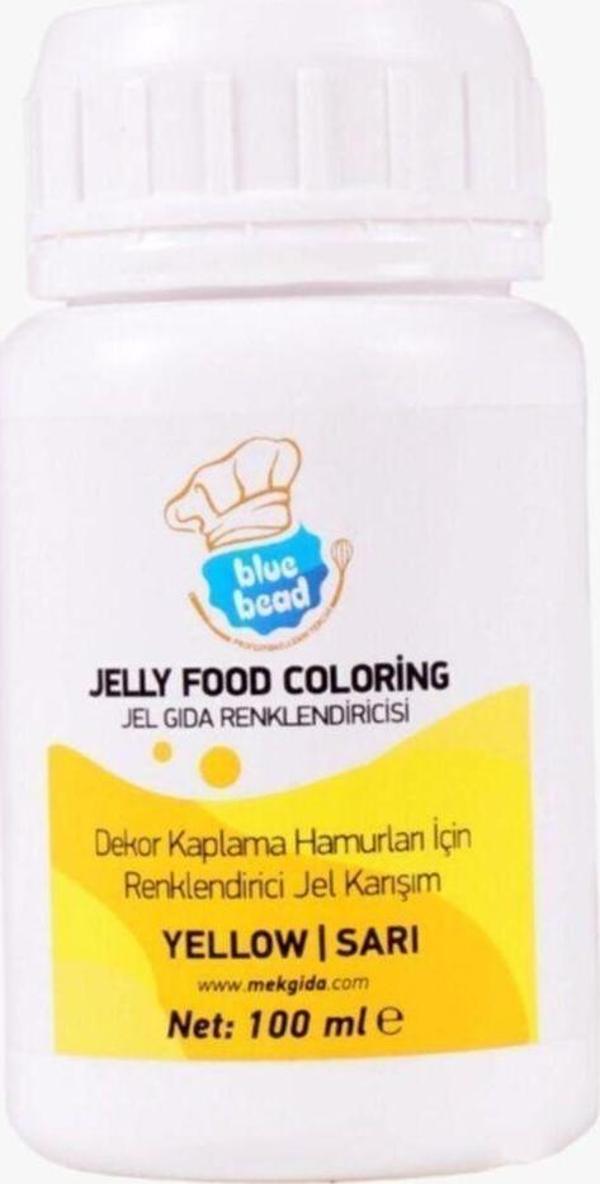 Blue Bead Sarı Jel Gıda Boya 100 Ml - Image 1