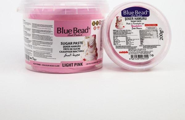 Blue Bead Şeker Hamuru Açık Pembe 200 Gr - Image 1