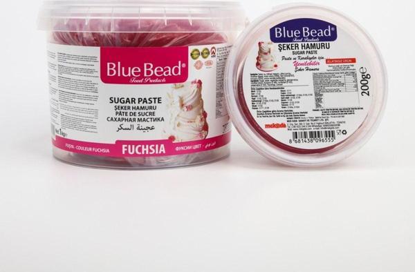 Blue Bead Şeker Hamuru Fuşya 200 Gr - Image 1