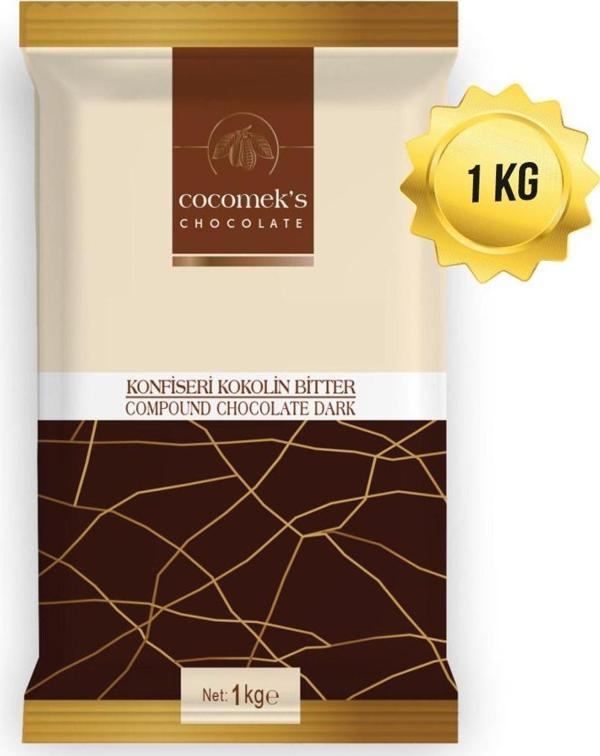 Cocomeks Bitter Çikolata Konfiseri Kokolin 1 Kg - Image 1