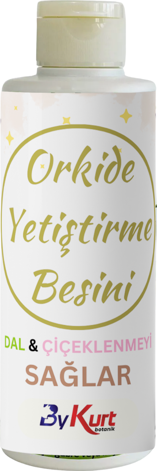 ByKurt Orkide Çiçeklenme ve Dal Gelişim Besini 200ML Güçlü Organik Takviye - Image 1