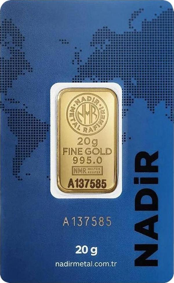 20 gr 24 Ayar NadirGold Gram Altın - Image 1