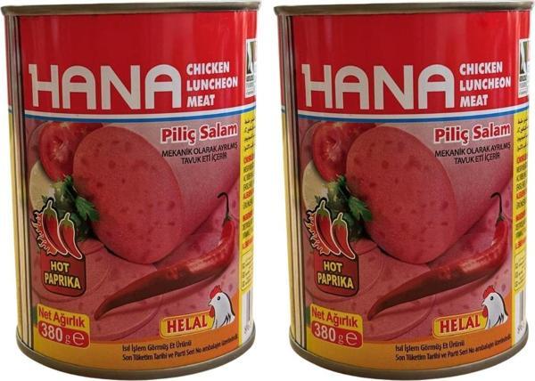 HANA ACILI PİLİÇ SALAM 380 GR X2 ADET - Image 1