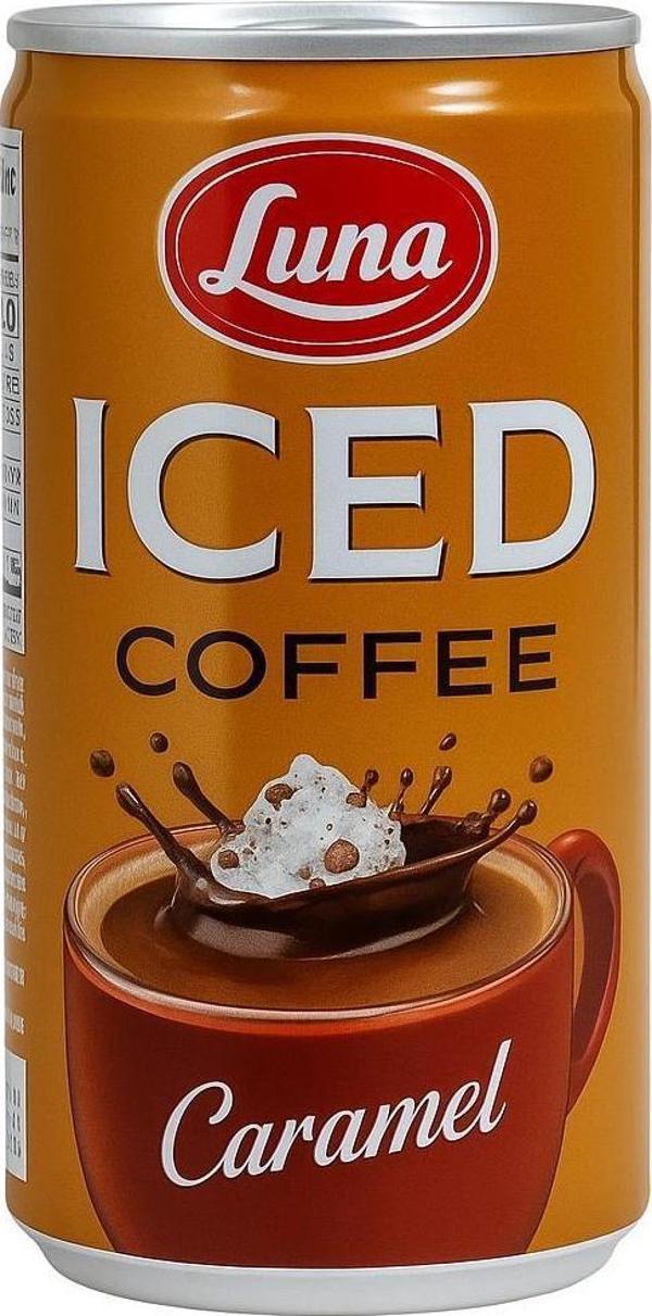 LUNA İCED COFFEE KARAMELLİ 195 GR X12 Adet - Image 1