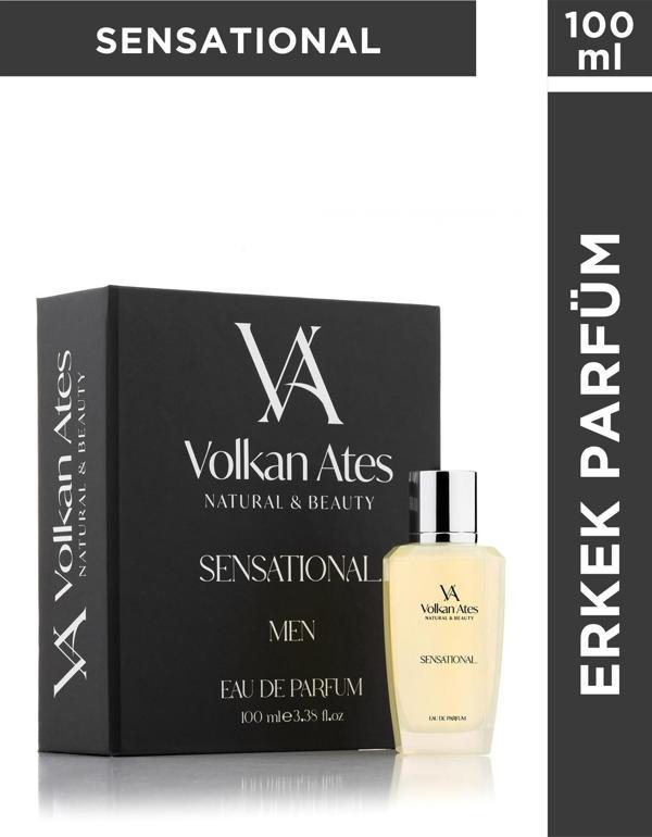 Volkan Ates Natural & Beauty Sensational Erkek Parfüm 100 ml - Image 1