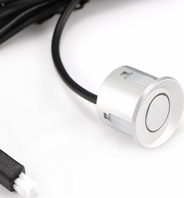 Park Sensörü Gözü Tekli 22 mm Yedek Lens Göz Gümüş Gri 1 Adet - Image 1