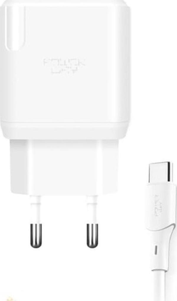  Reeder S19 Max Pro S Edge  İle  İle Uyumlu -  18W QC 3.0 Type C Hızlı Şarj Aleti ve Type C Kablo QCT30 - Image 1