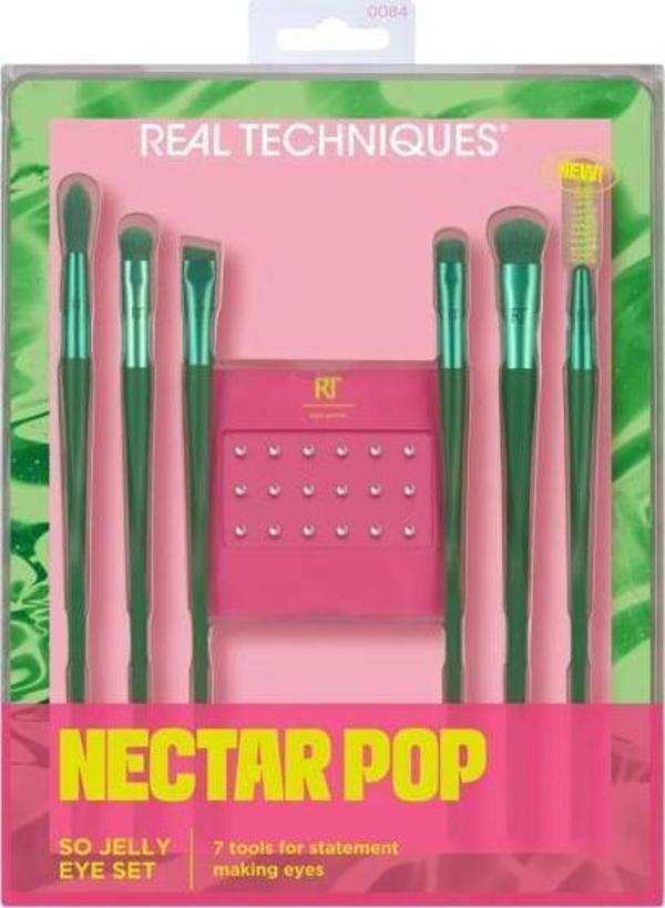 Real Techniques Nectar Pop So Jelly Eye -RT0084 Makyaj Fırça Seti - Image 1