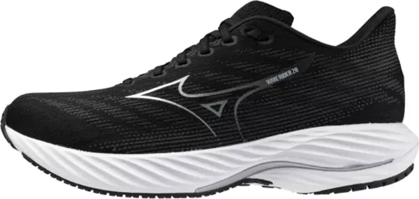 Mizuno Wave Rider 28 2E Erkek Koşu Ayakkabısı Siyah - Image 1