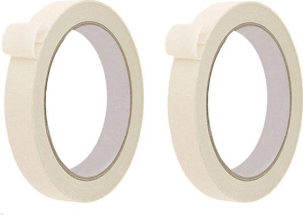 Tify 2 Adet Maskeleme Bandı Boya Bandı 18Mm X 25M  Kağıt Bant - Image 1
