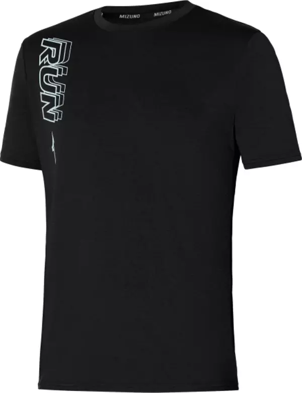 Core Run Erkek Tişört Siyah - Image 1